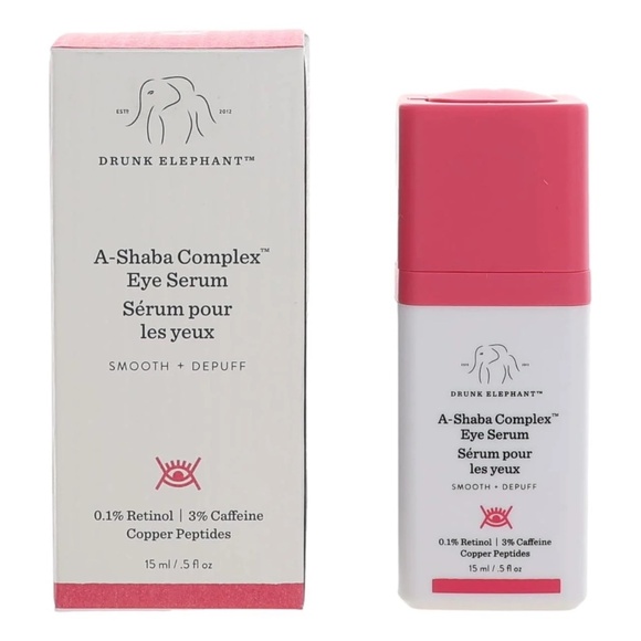 Drunk Elephant A-Shaba Complex Eye Serum .5 fl oz/ 15 mL NEW UNUSED BOXED - Picture 4 of 9